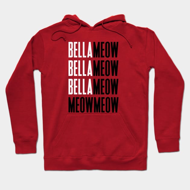 Bella Meow Hoodie by The Fat Cat Studio